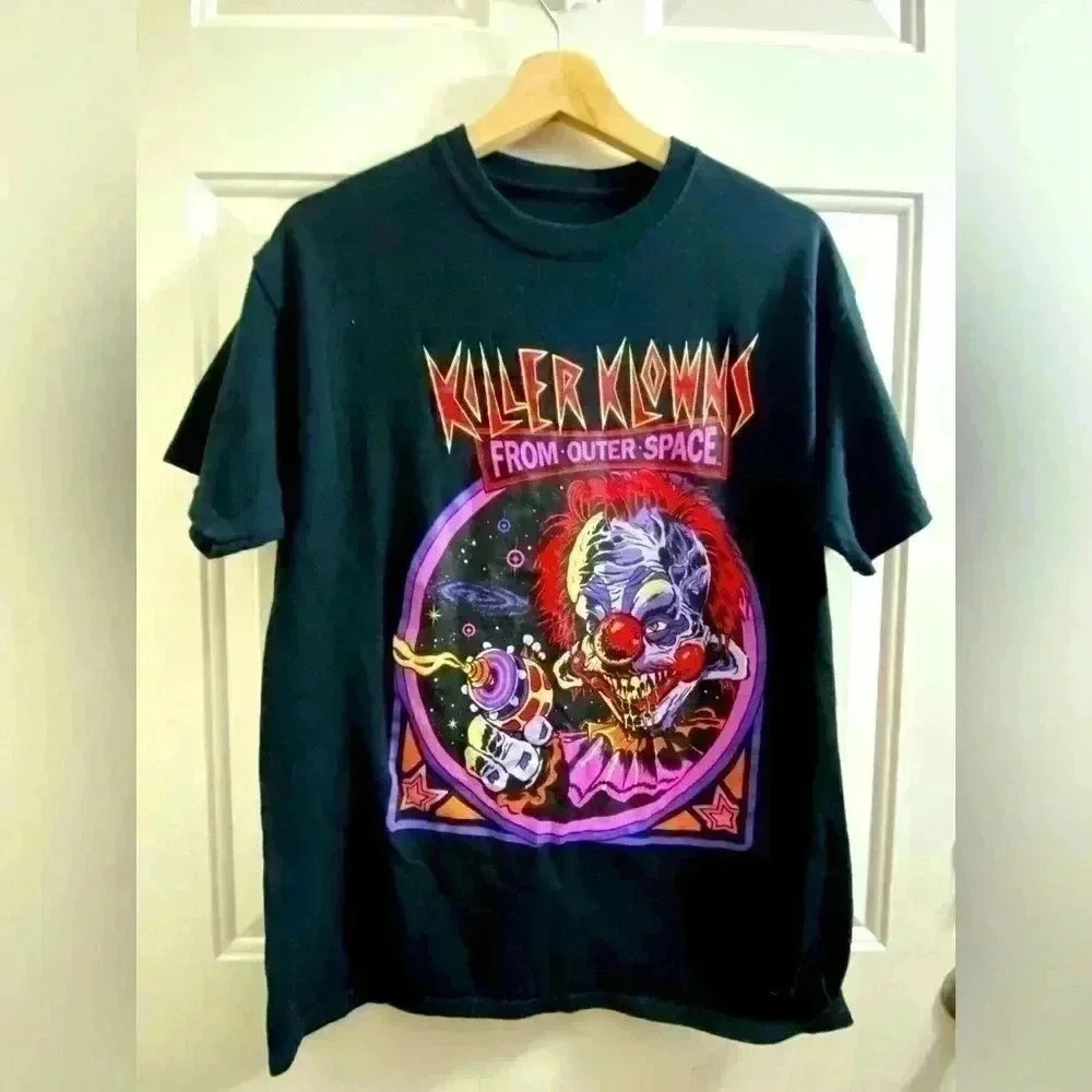 Killer Klowns from the Outer Space by Goodie from two sleeves t-shirt‎ black M